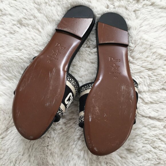 Christian Dior Dway Slide Sandals - Picture 3 of 4